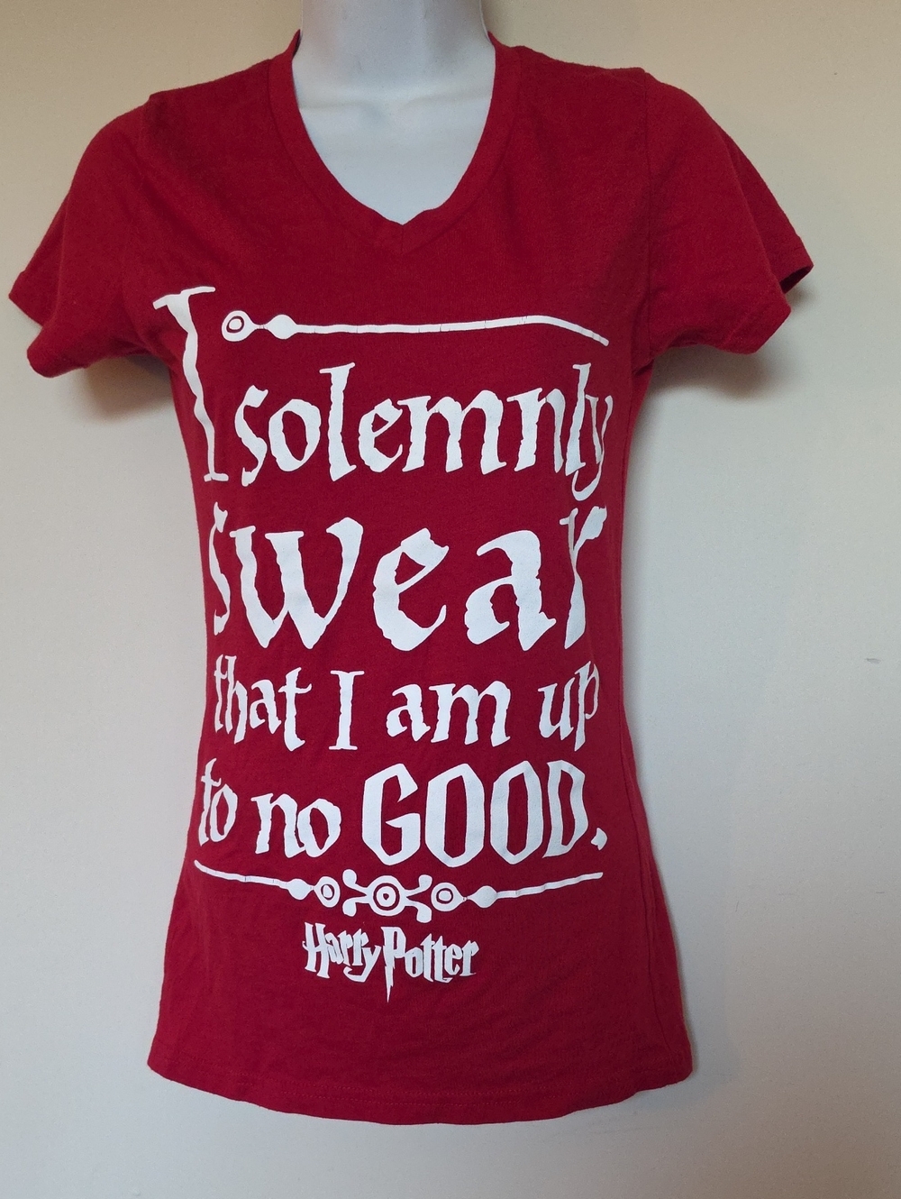 Warner Bros. Red "I Solemnly Swear" Harry Potter Graphic Tee